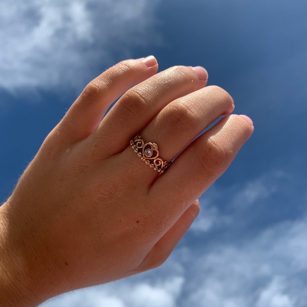 Pandora princess tiara ring